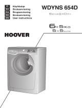 Hoover WDYNS 654D-S User manual