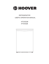 Hoover HTO552W User manual
