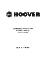 Hoover HVC 536W-80 User manual