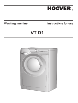 Hoover VT 710D11-OS User manual