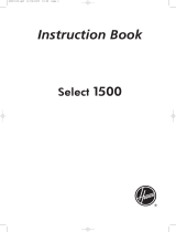 Hoover HSP15-80 User manual