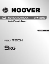 Hoover VTV 590NC-80 User manual