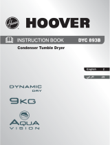 Hoover DYC 893B-80 User manual