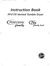Hoover PFV170-80 User manual