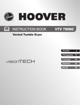 Hoover VTV 780NC-S User manual