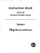 Hoover HSV 170-80 User manual