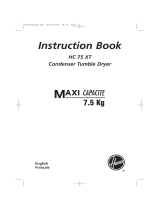 Hoover HC75XT-47 User manual