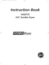 Hoover HHD 780X-80 User manual