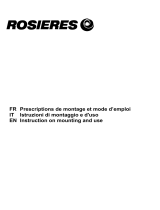 ROSIERES RDTI4365 User manual