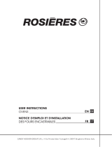 CANDY HOOVER ROSIERES User manual