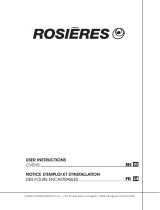 ROSIERES RFZ 3165 IN User manual