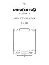 ROSIERES RBP 160 User manual