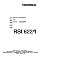 ROSIERES LSRSI622/1RU User manual