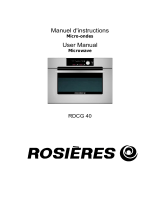 ROSIERES RDCG40MIN User manual