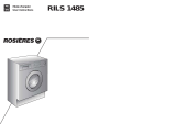 ROSIERES RILS 1485/1 User manual