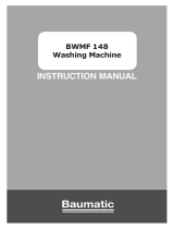 Baumatic BWMF 148 User manual