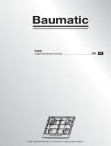 Baumatic BGPK600X/E User manual
