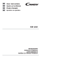 Candy CD 132/1-S User manual