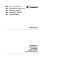 Candy CDF8 615 - S User manual