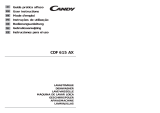 Candy CDF 615 AX01 User manual
