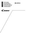 Candy LS CD 475 SX User manual