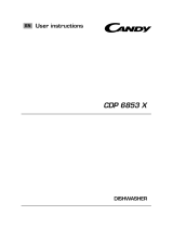 Candy CDP 6853/K User manual