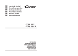 Candy CDF8 853 X User manual