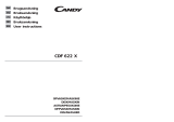 Candy CDF622X-80 User manual
