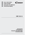 Candy CDF312A-85S User manual