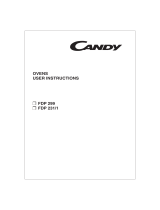 Candy FDP 299 X User manual