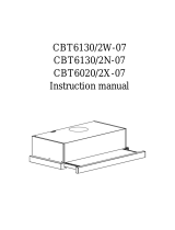 Candy CBT6020/2X-07 User manual