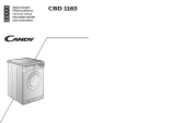 Candy CBD1163-37S User manual