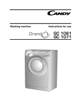 Candy GC 1071D1/1-ISR User manual