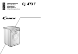 Candy LB CJ 473 User manual