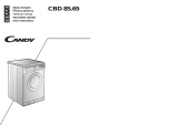 Candy CBD85.65-04S User manual