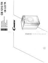 Candy LB CB123 TR User manual