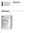 Candy CN 50 T User manual