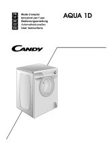 Candy AQUA 1041D1/2-S User manual