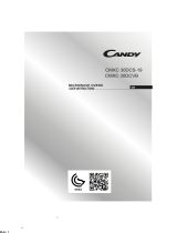 Candy CMXC30DCS-19 User manual