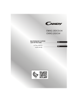 Candy CMXG 25DCS-04 User manual