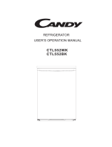 Candy CTL552BK User manual