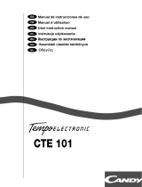 Candy LB CTE 101 SY User manual