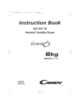 Candy GODV16-84 User manual