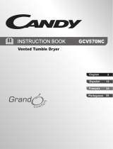 Candy GCV 570NC-S User manual