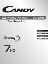Candy GCV 570NC-S User manual