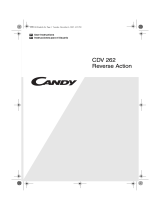 Candy CDV 262 User manual