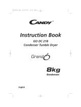 Candy GO DC 218 User manual