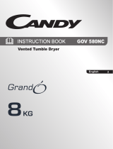 Candy GOV 580NC-80 User manual