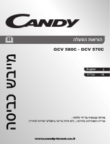 Candy GCV 570C-ISR User manual