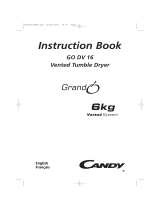 Candy GO DV 16 User manual